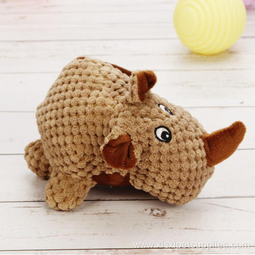 Wholesale Interactive Funny Squeaky Plush Pet Chew Toys